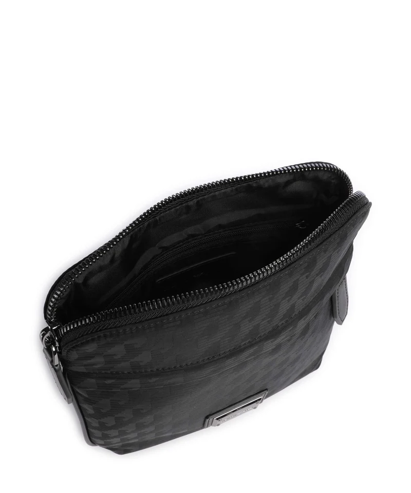 Emporio Armani Eagle All Over Sac bandoulière black beauty