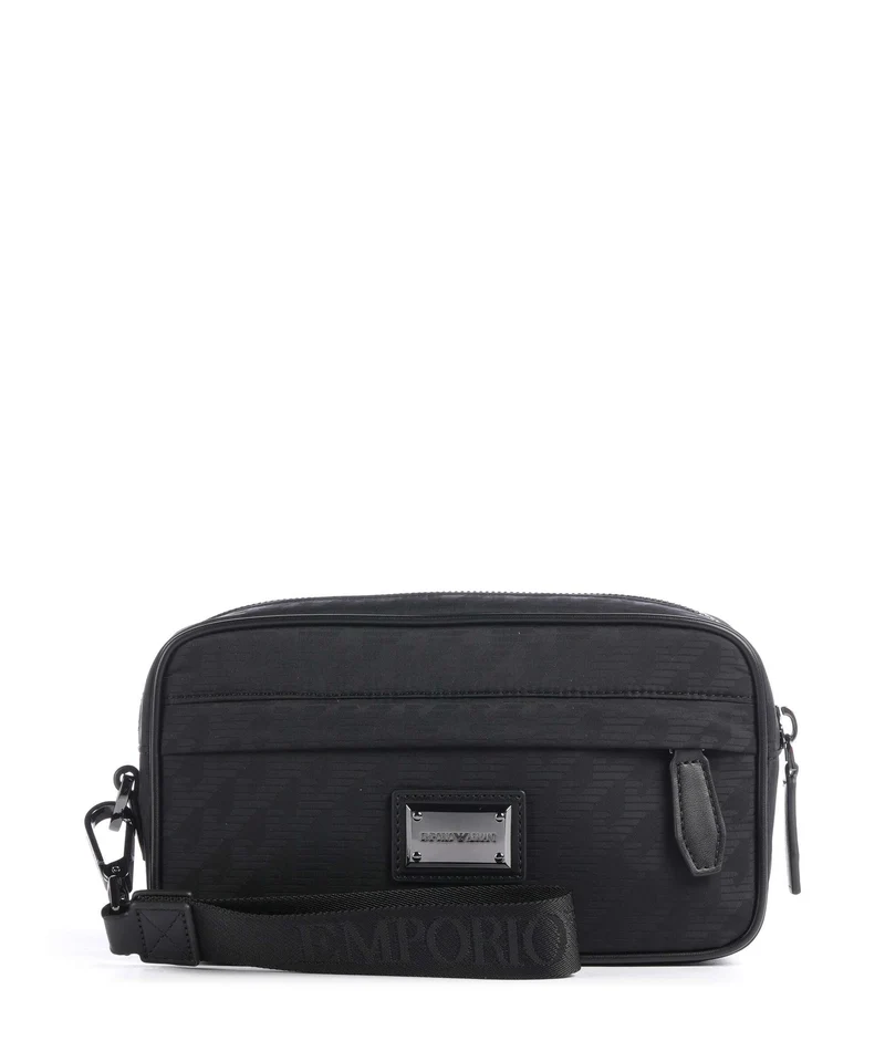 Emporio Armani Eagle All Over Trousse de toilette black beauty