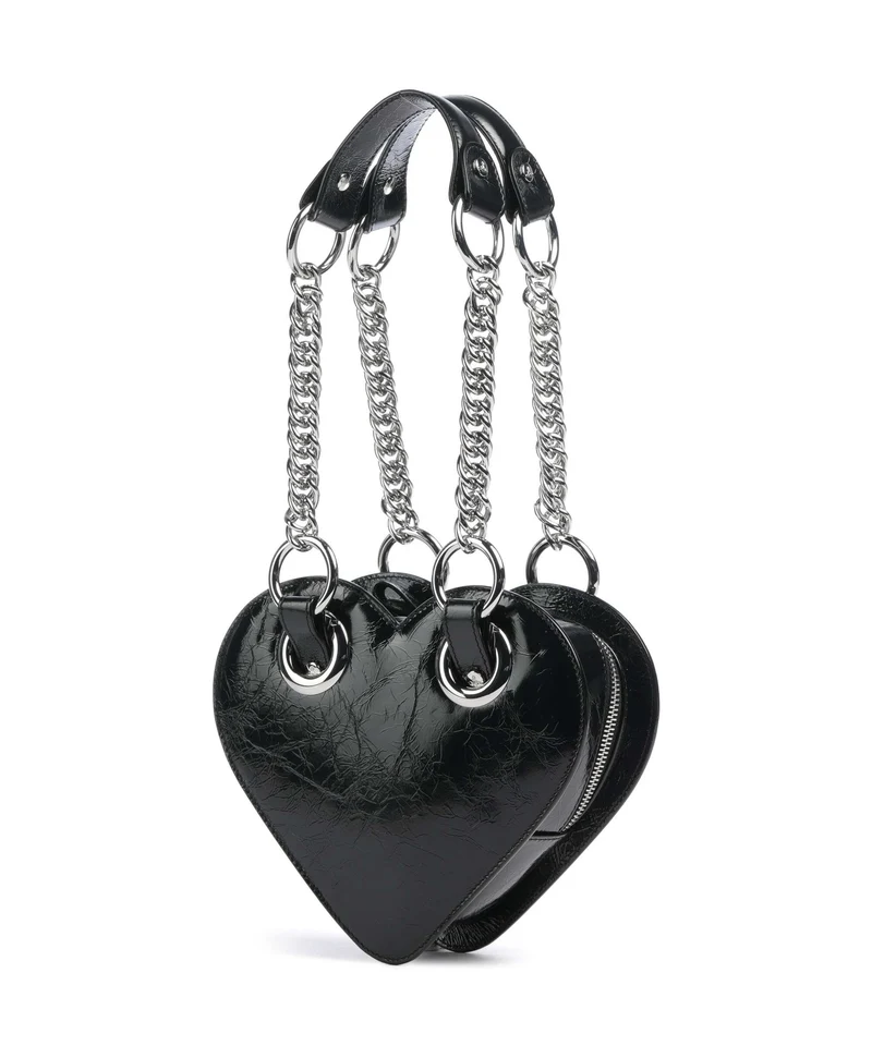 Vivienne Westwood Juliet Heart Naplak Sac à main black