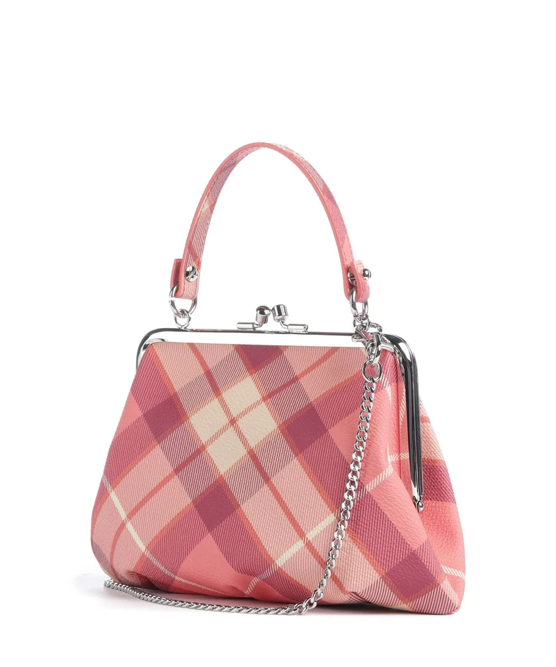 Vivienne Westwood Granny Frame Buccia D'Arancia Sac à main fraser pink