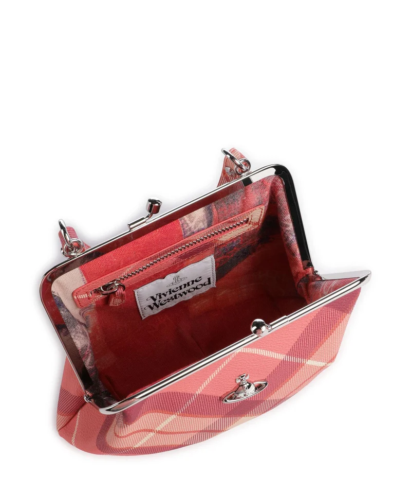 Vivienne Westwood Granny Frame Buccia D'Arancia Sac à main fraser pink