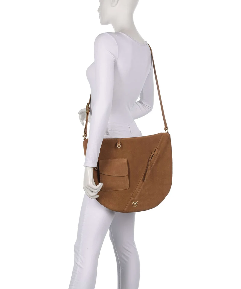 Pinko Luna Big Sac fourre-tout marrone/caramella/matt gold