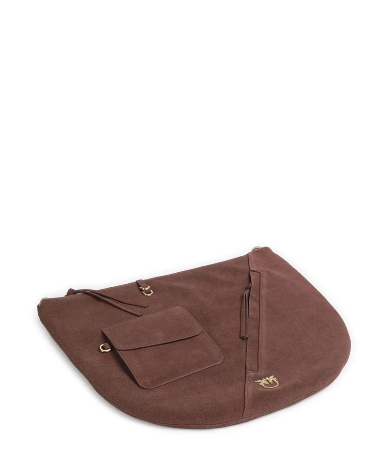 Pinko Luna Big Sac fourre-tout castano intenso/matt gold