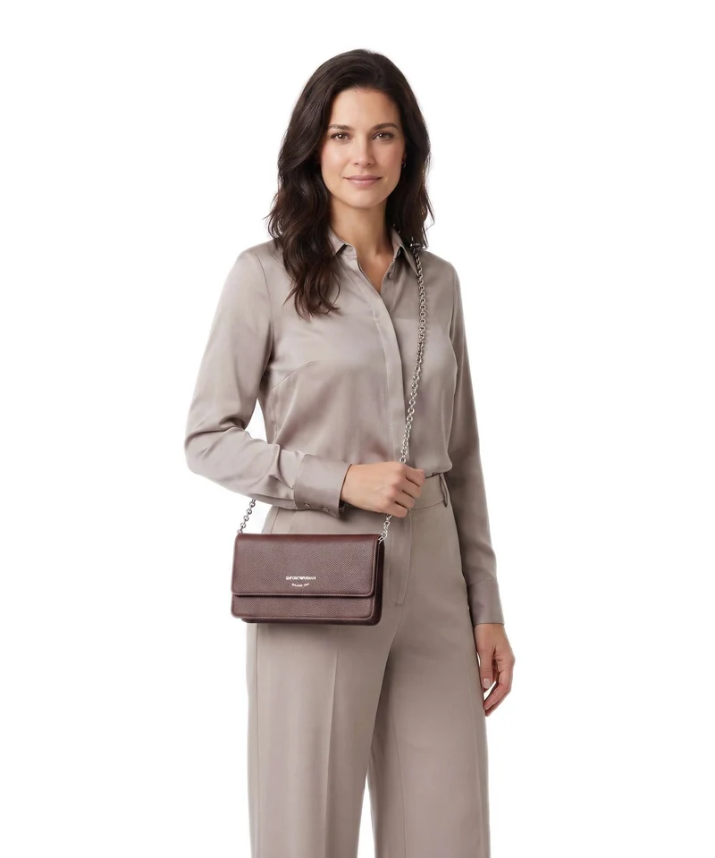 Emporio Armani Vivienne Sac bandoulière foliage