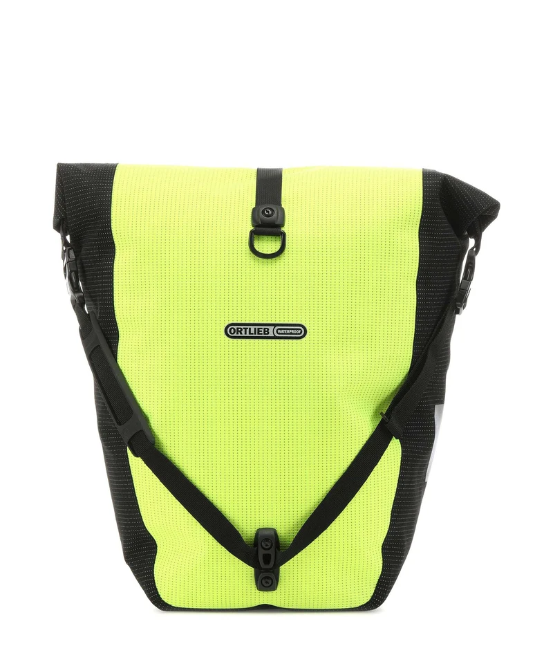 Ortlieb Back-Roller High Visibility QL2.1 Sac pour porteur de bagages neon yellow/black reflective