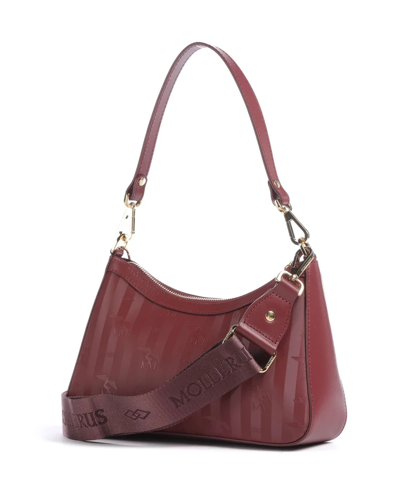 Maison Mollerus Vinerus Castiel Sac porté épaule antique rot