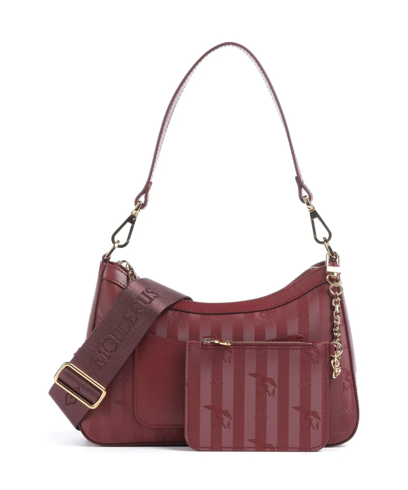 Maison Mollerus Vinerus Castiel Sac porté épaule antique rot