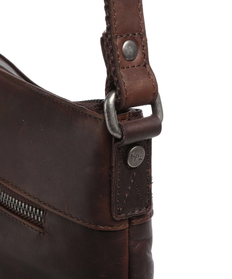 The Chesterfield Brand Wax Pull Up Cow Cartagena Sac bandoulière brown