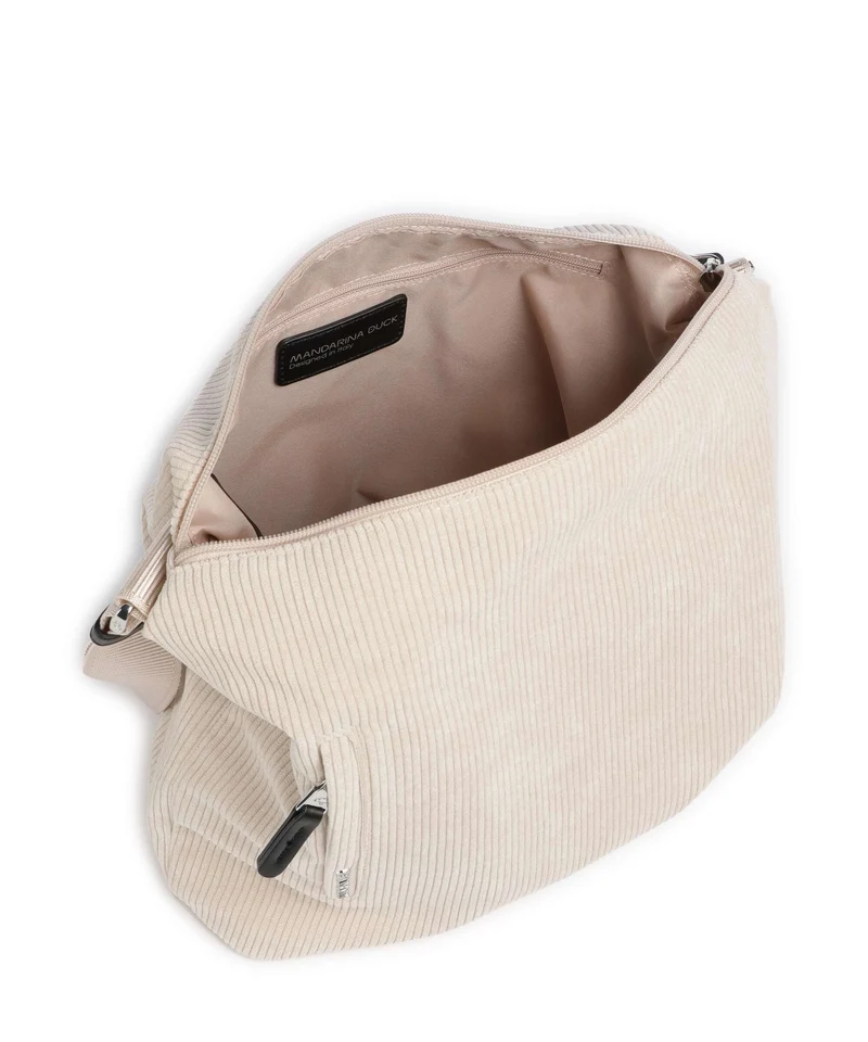 Mandarina Duck Hunter Velvet Sac porté épaule cashmere