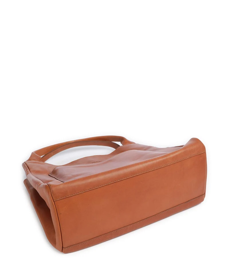 The Chesterfield Brand Wax Pull Up Cow Fioline Sac à main cognac