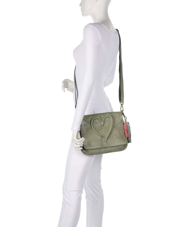 Taschendieb Wien Herzweg 3 Sac bandoulière green leaf