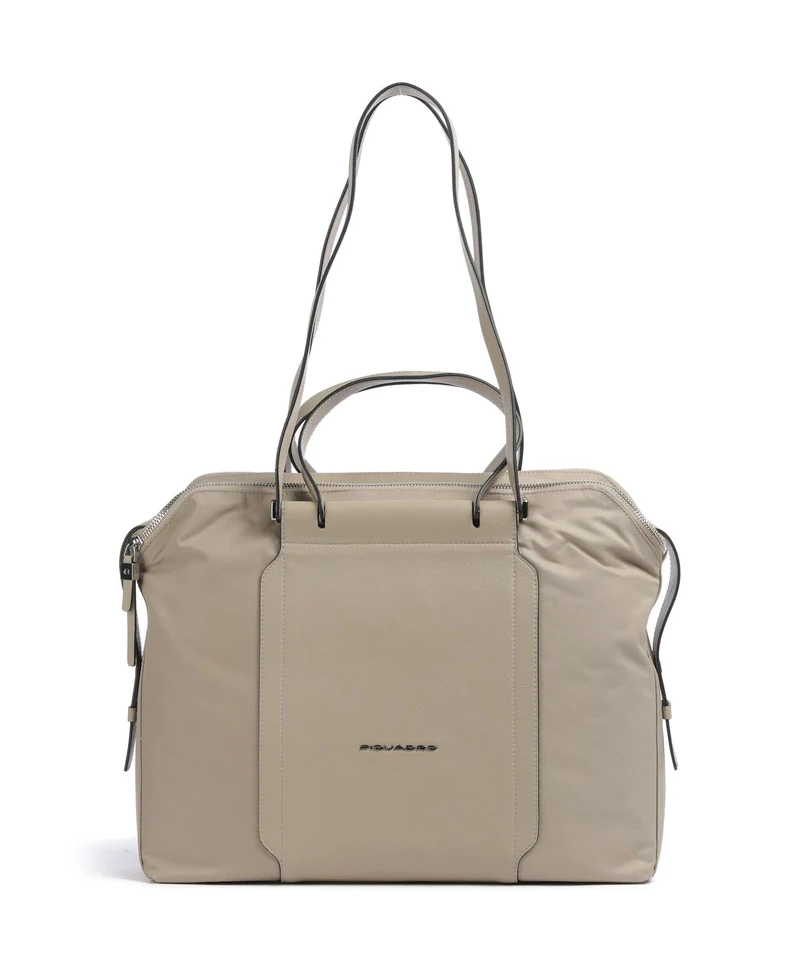 Piquadro W92T Cabas beige