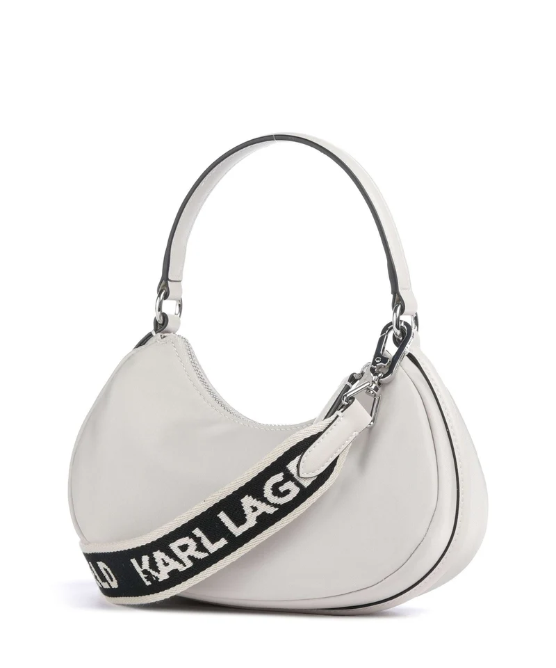 Karl Lagerfeld K/Rue St Guillaume Sac porté épaule cement