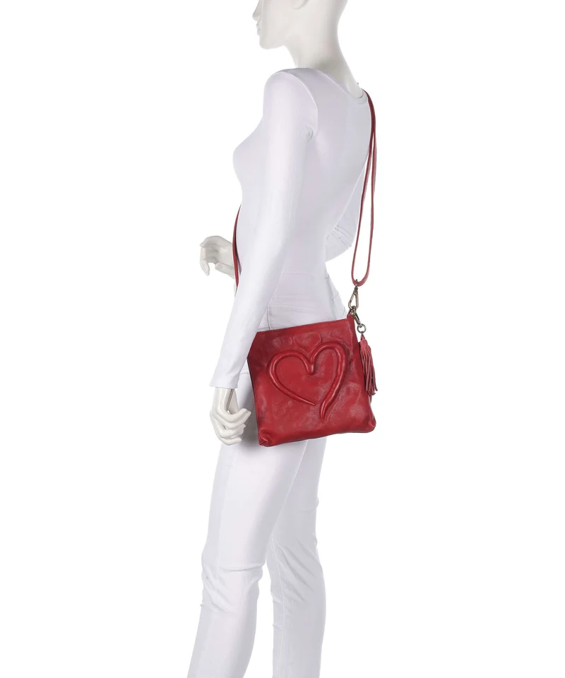 Taschendieb Wien Herzweg 4 Sac bandoulière red solid