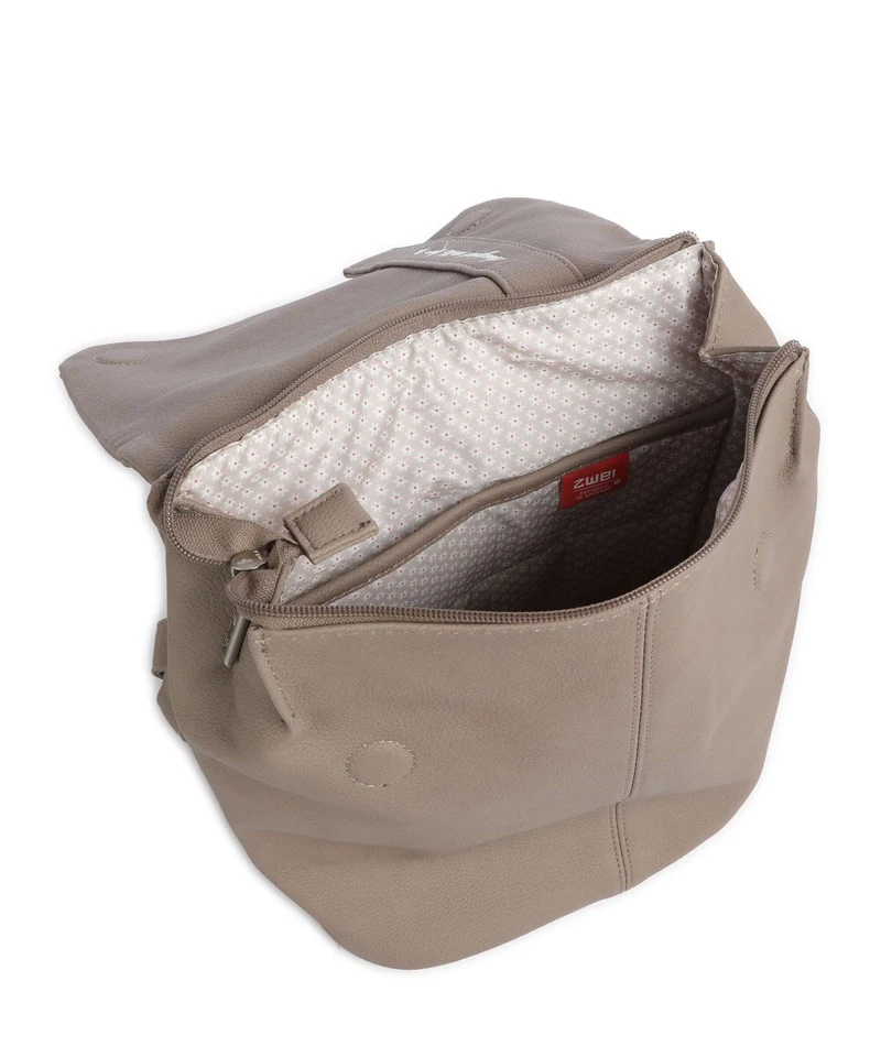 Zwei Mademoiselle.M MR8 Sac à dos nubuk cappuccino