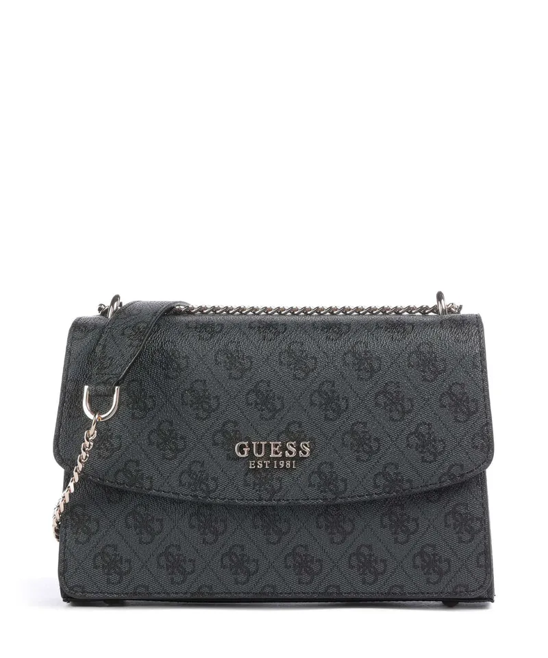 Guess Calista Sac porté épaule coal logo