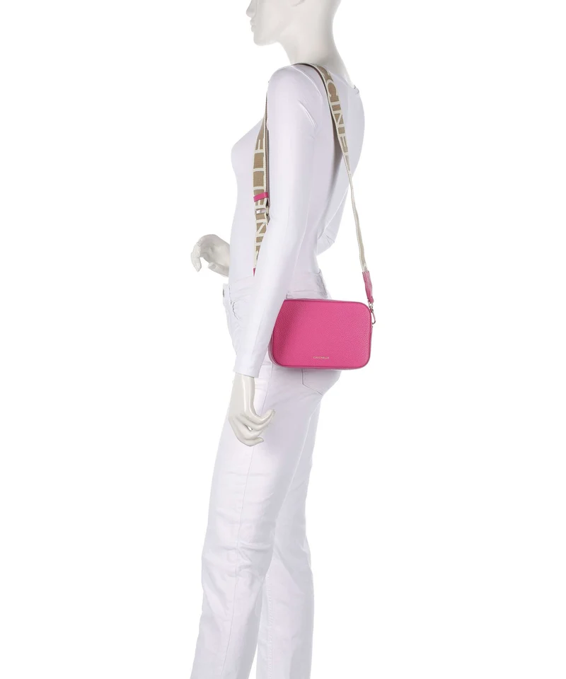 Coccinelle Tebe Sac bandoulière new fucsia