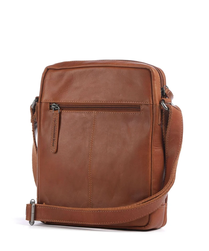 The Chesterfield Brand Wax Pull Up Cow Montira Sac bandoulière cognac