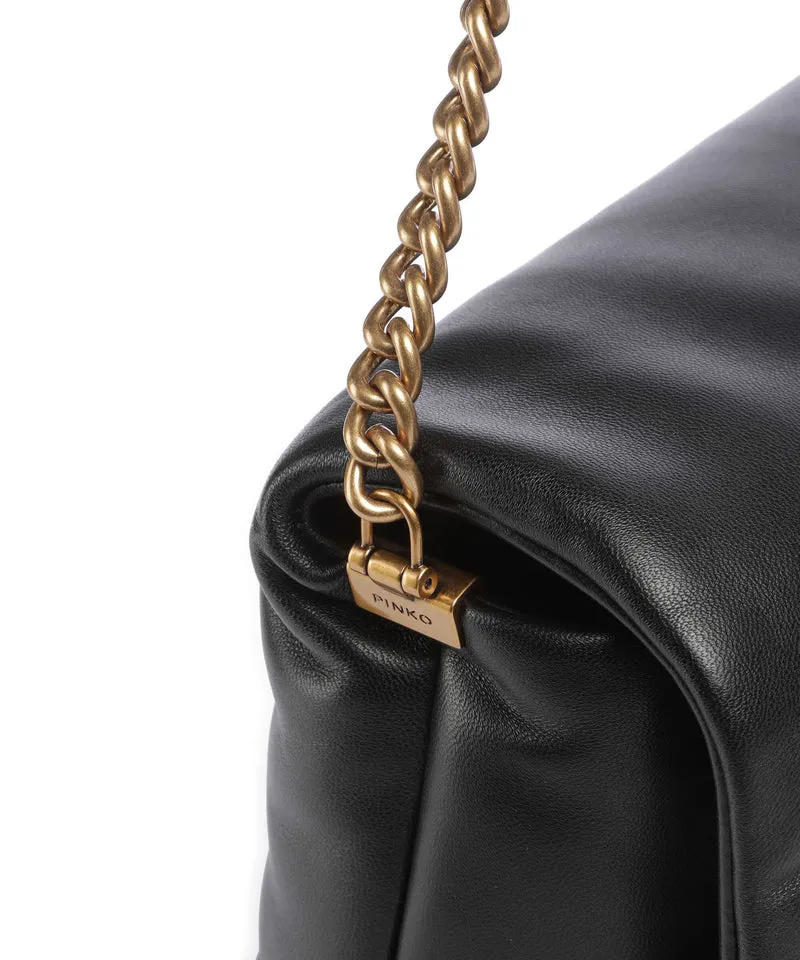 Pinko Love Click Puff Classic Sac bandoulière nero/antique gold