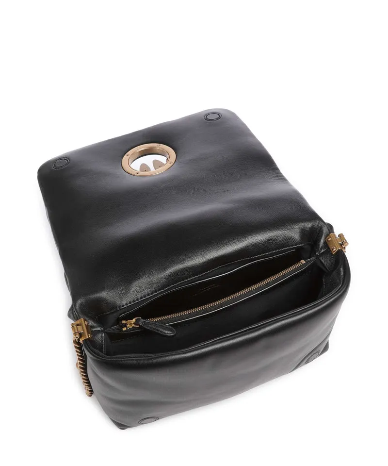 Pinko Love Click Puff Classic Sac bandoulière nero/antique gold