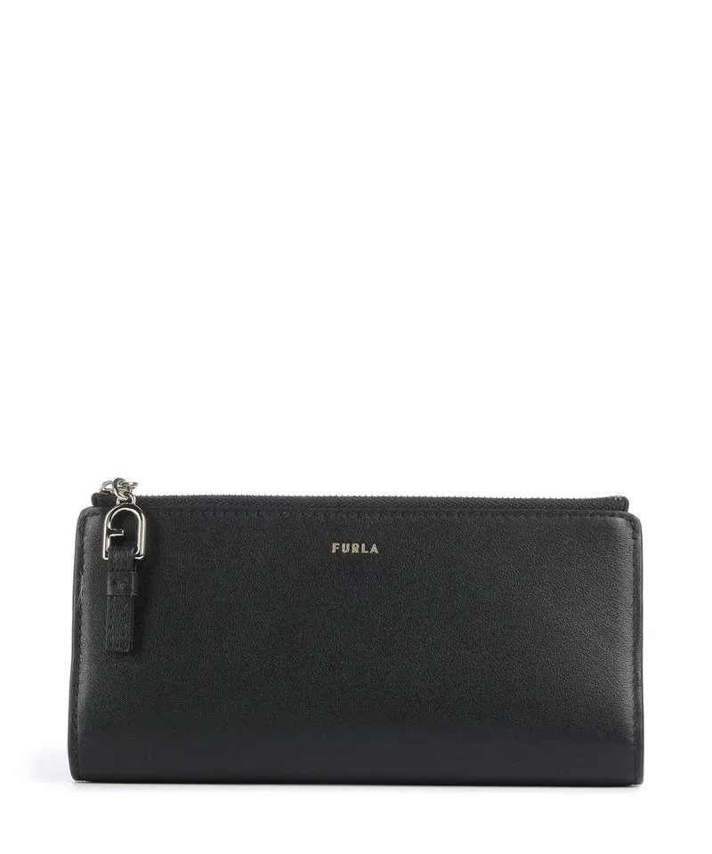 Furla Nuvola Continental Portefeuille nero