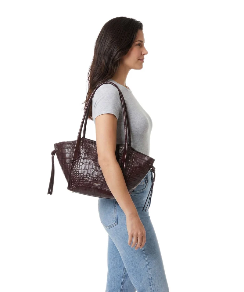 Abro Cocco Mondial Vibe Small Sac porté épaule burgundy