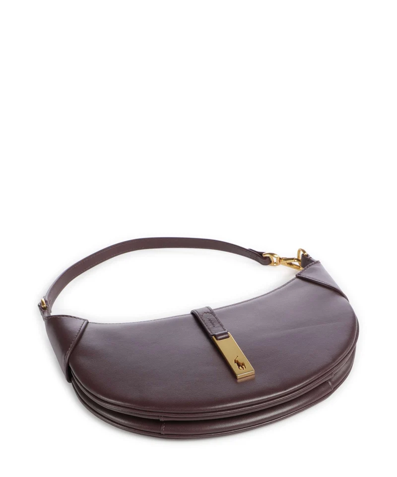 Polo Ralph Lauren ID Collection Small Sac porté épaule midnight merlot
