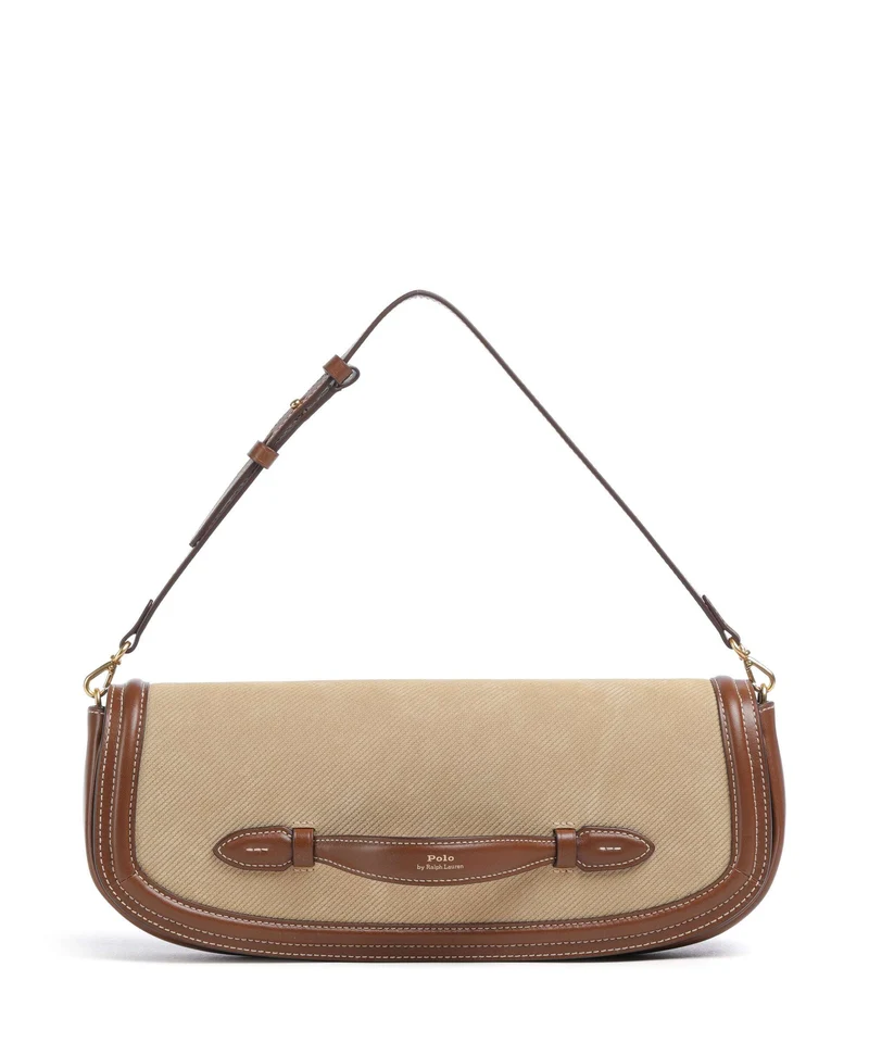 Polo Ralph Lauren Bellport Long Medium Pochette biscotti/ciouo