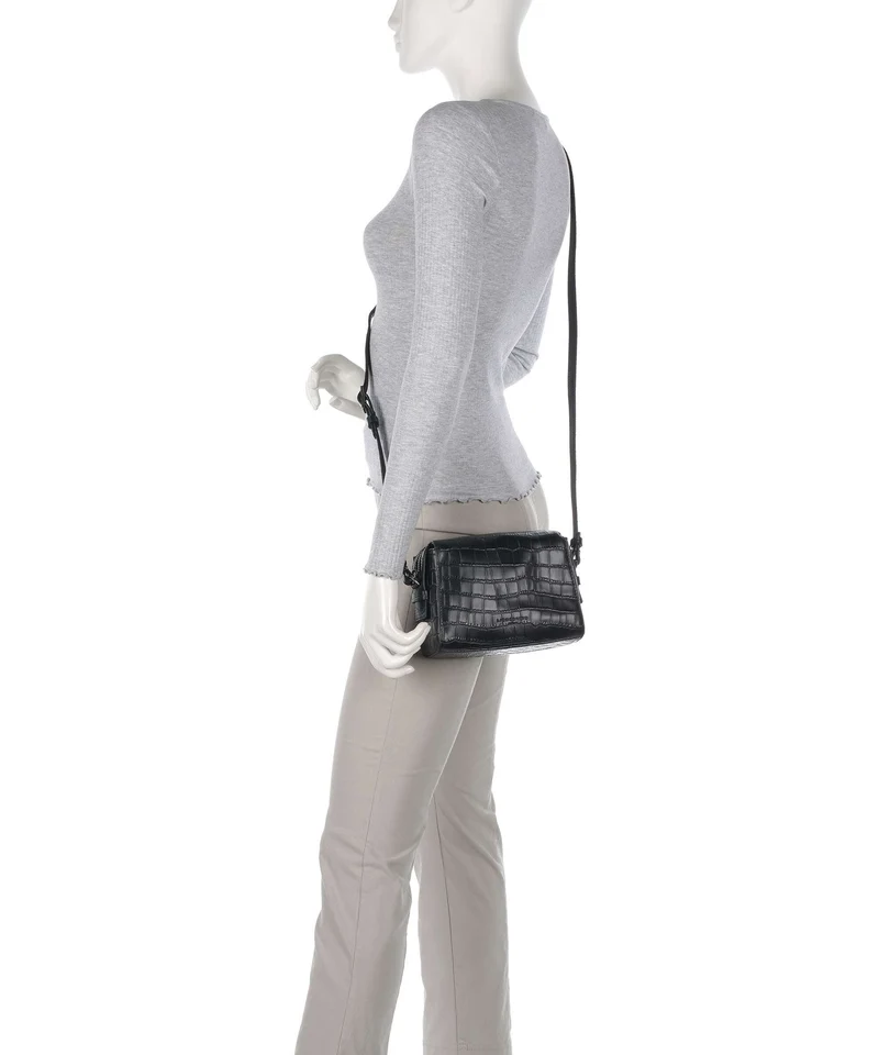 Liebeskind Lou 2 New Croco S Sac bandoulière black