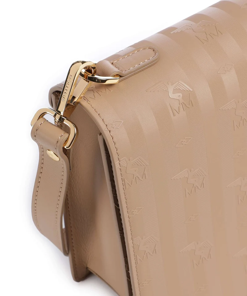 Maison Mollerus Vinerus Wil Sac bandoulière cappuccino beige/nastro