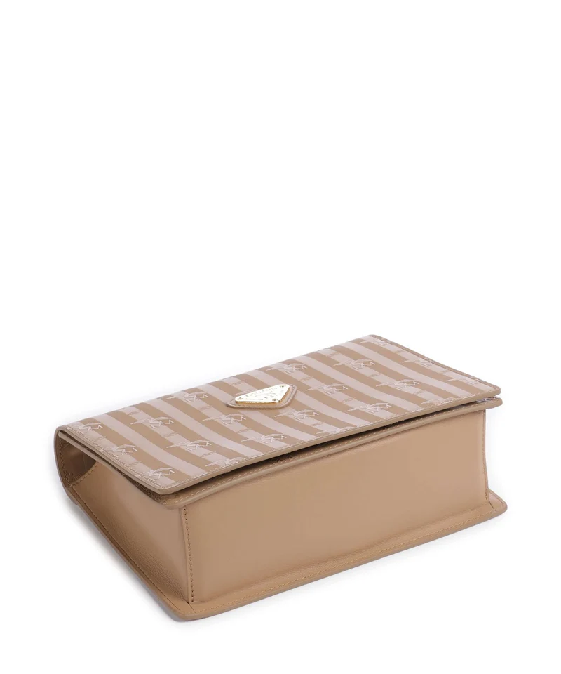 Maison Mollerus Vinerus Wil Sac bandoulière cappuccino beige/nastro