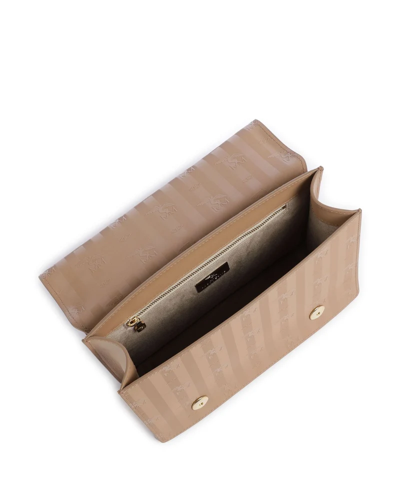 Maison Mollerus Vinerus Wil Sac bandoulière cappuccino beige/nastro