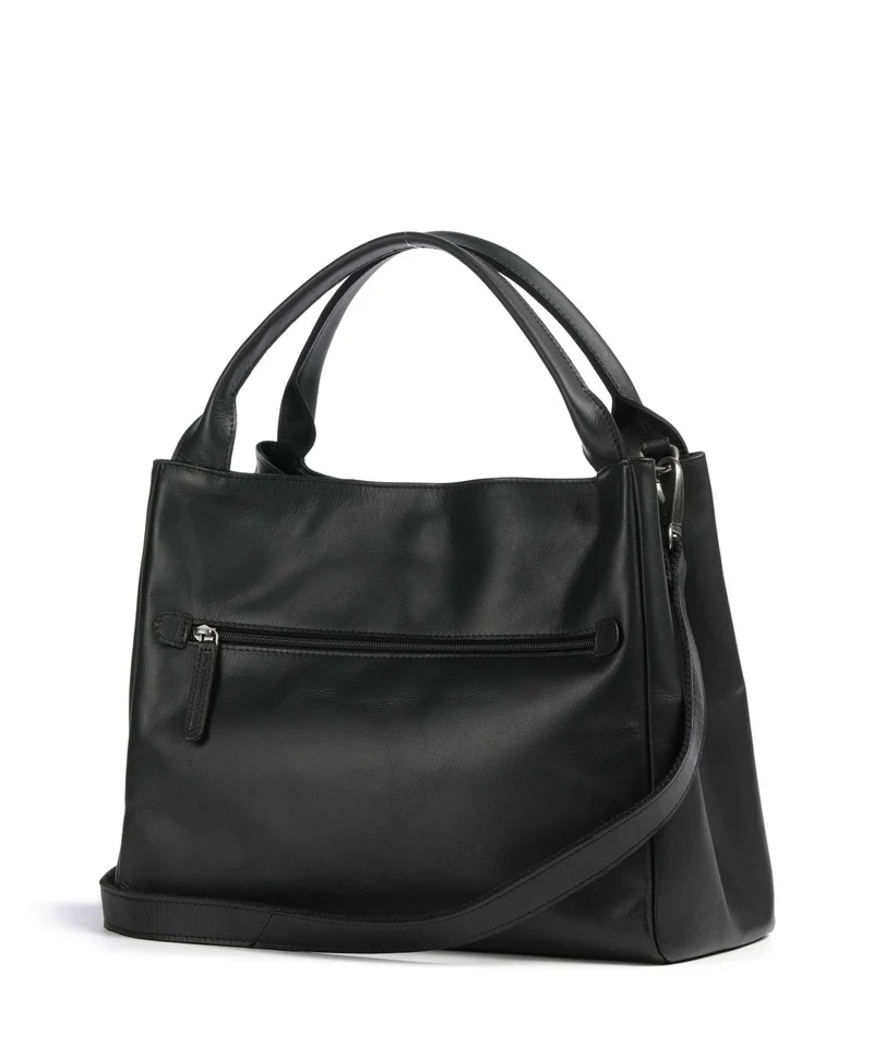 The Chesterfield Brand Wax Pull Up Cow Fioline Sac à main black