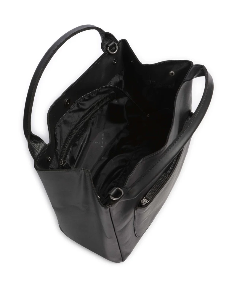 The Chesterfield Brand Wax Pull Up Cow Fioline Sac à main black