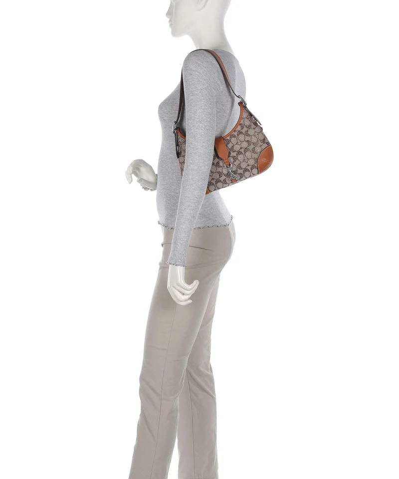 Coach The Coach Originals Hamptons Crystal Signature Sac porté épaule burnished amber