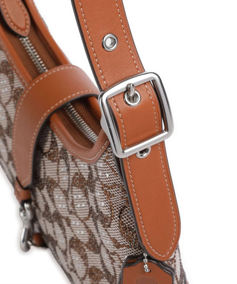 Coach The Coach Originals Hamptons Crystal Signature Sac porté épaule burnished amber