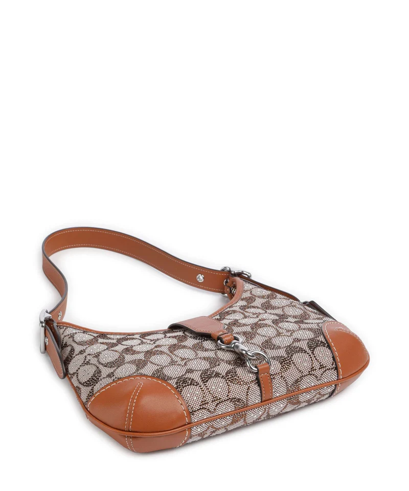Coach The Coach Originals Hamptons Crystal Signature Sac porté épaule burnished amber