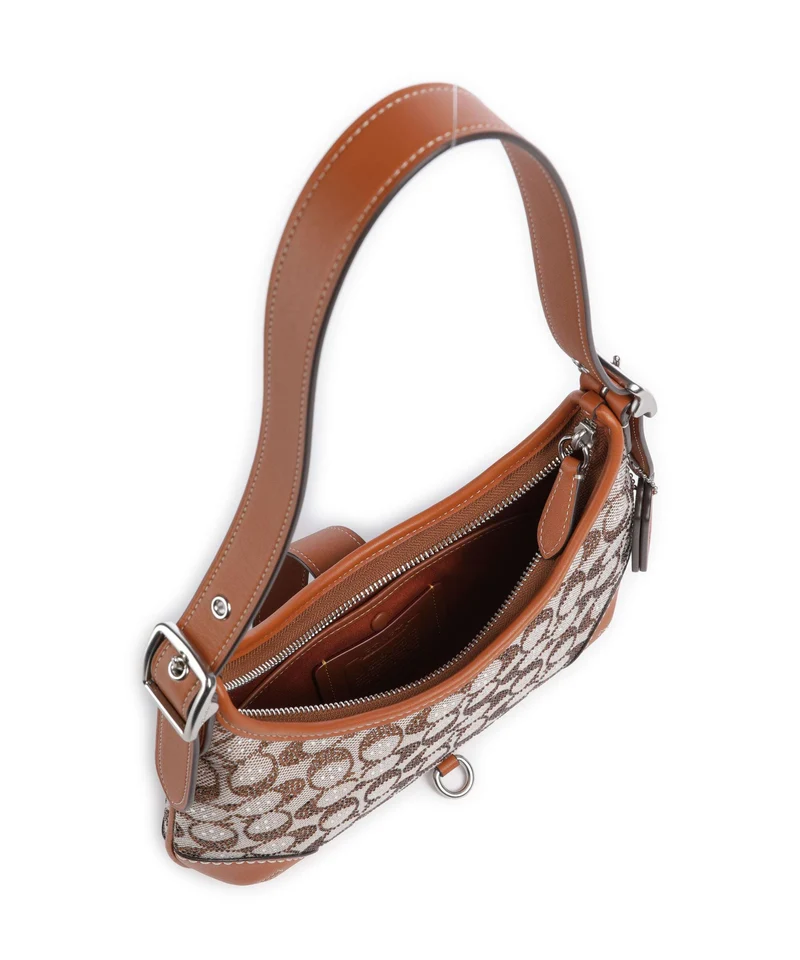Coach The Coach Originals Hamptons Crystal Signature Sac porté épaule burnished amber