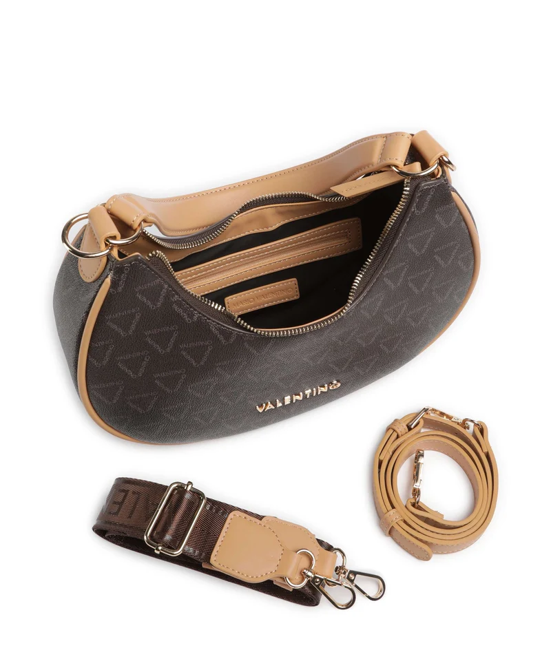 Valentino Bags Shelby Sac porté épaule moro/naturale